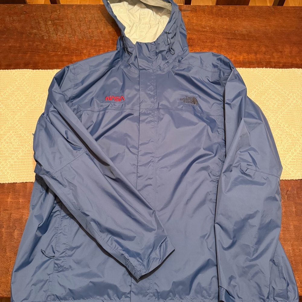 The North Face NASA Blue Men's Venture Rain Jacket